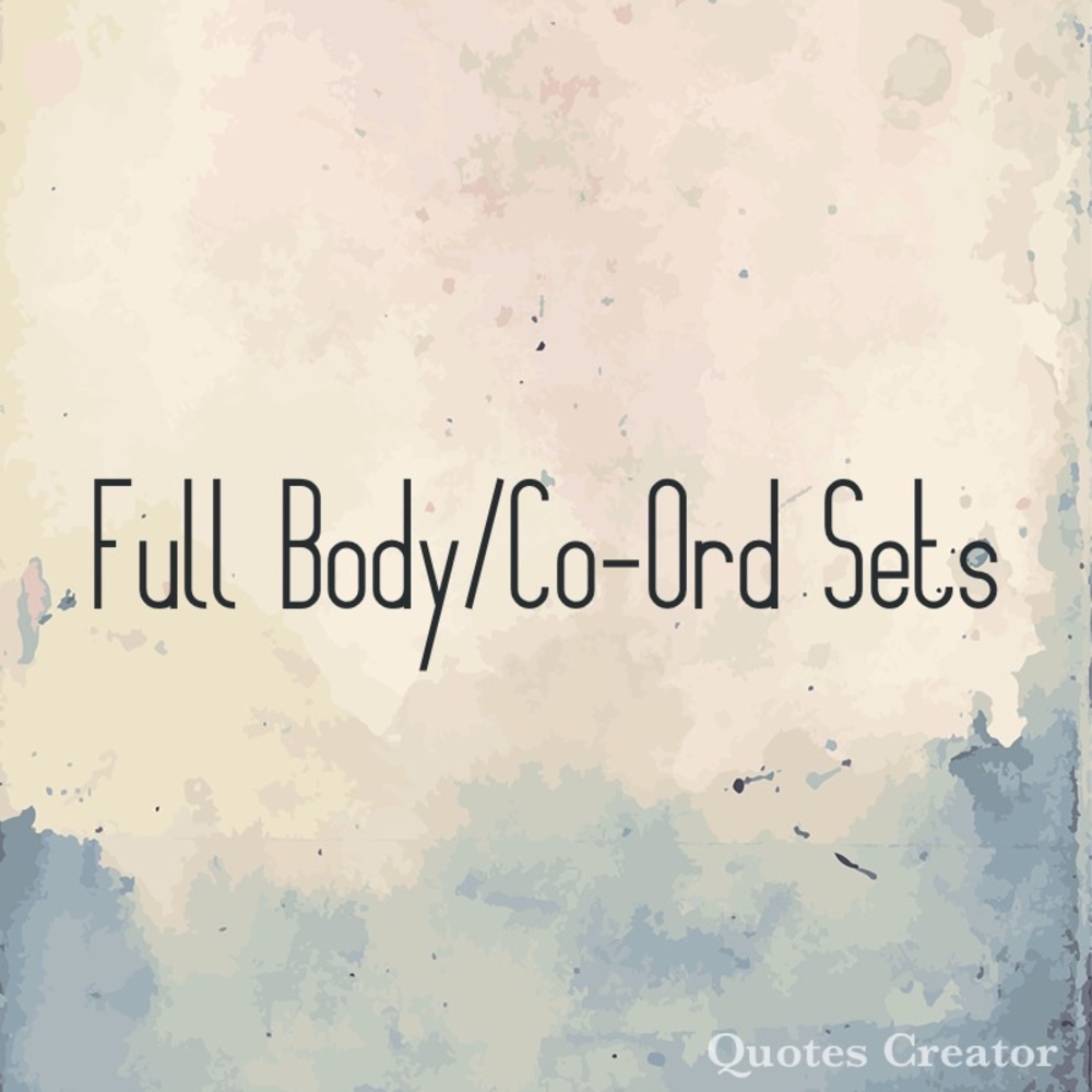 Full Body Clothing